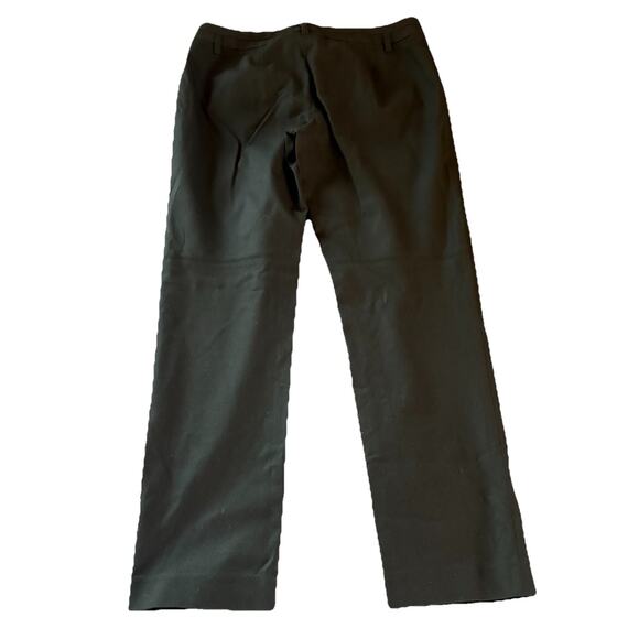 Halogen Black Quinn Fit Women’s Ankle Pants Size 6 Flat Front Mid Rise - Picture 2 of 12